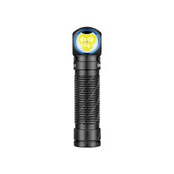 Lampe frontale performante, rechargeable avec lumiére rouge, clip de c