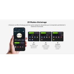 Olight Sphère | Lampe boule LED multicolores contrôler avec Application