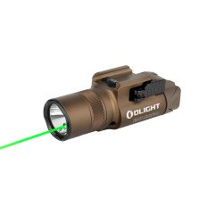 Olight Baldr Pro R | Lampe torche avec laser vert & 1350 lumens LED